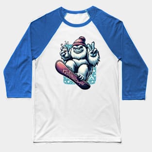 Yeti Board Baseball T-Shirt